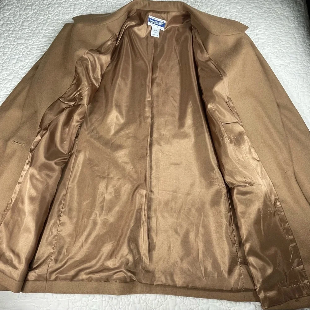 🔥Vintage Pendleton Classic 100% Wool Blazer Camel Brown Men’s Suit Coat